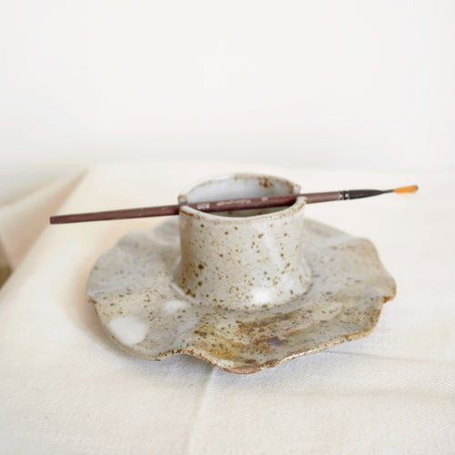 Morning Hush - Canvas Stone Ceramic Palette