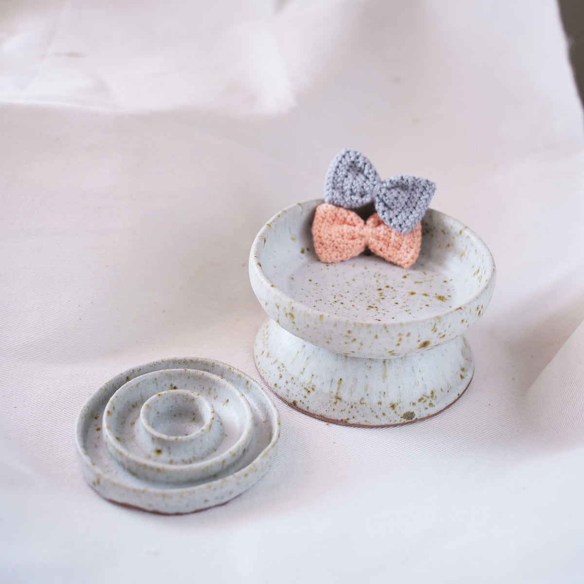 Morning Hush - Ceramic Pet Bowl set